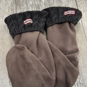 Hunter boot socks women’s grey, size 7